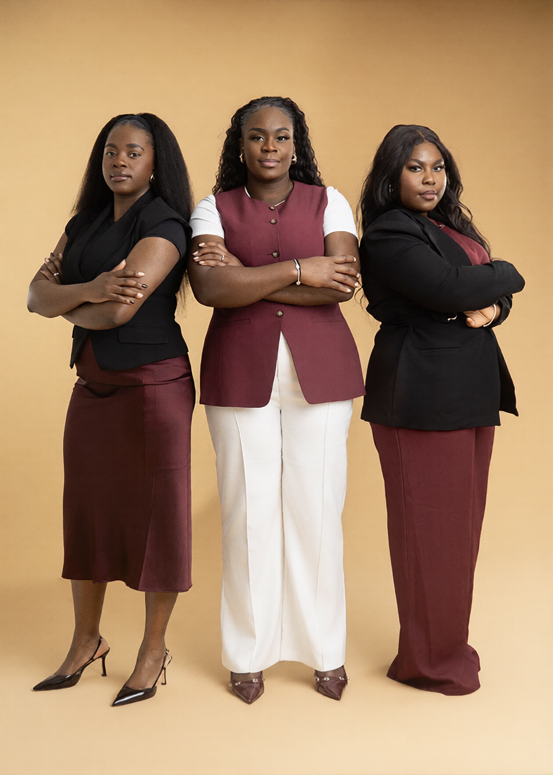 The Co-Ord team — three professional event coordinators based in Manchester